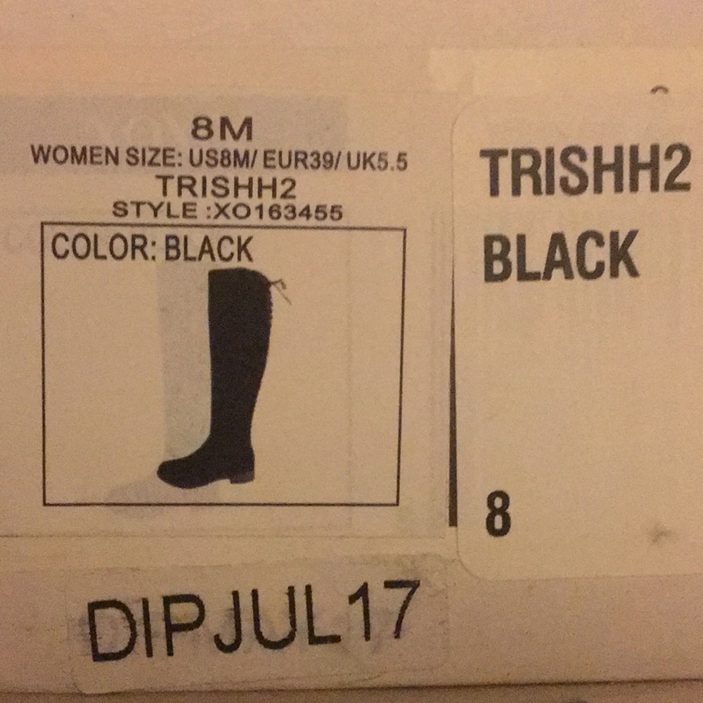 Long boots lace up the back